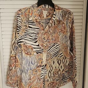 Shirt blouse  Chico's size 3